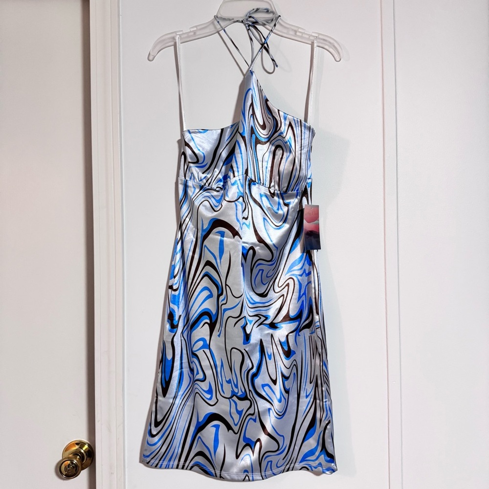 Haley and June Elegant Swirl Dress